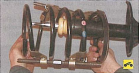 Ремонт телескопической стойки передней подвески