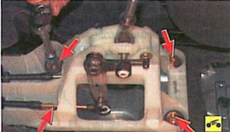Ремонт рычага переключения передач механической коробки передач